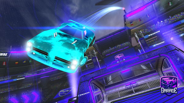A Rocket League car design from Tides2007