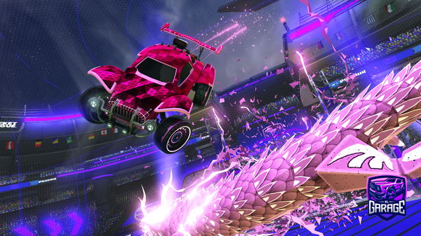 A Rocket League car design from mentogang