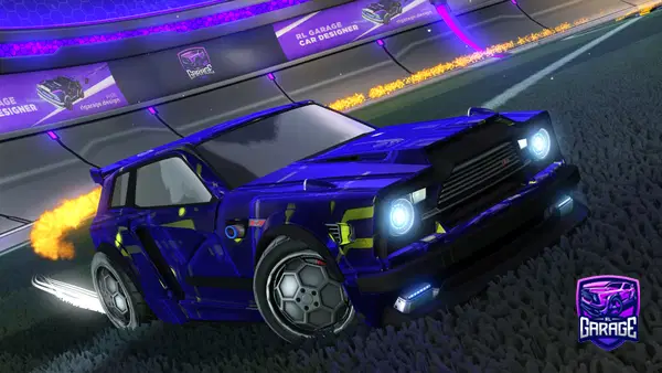 A Rocket League car design from Shadow_SK