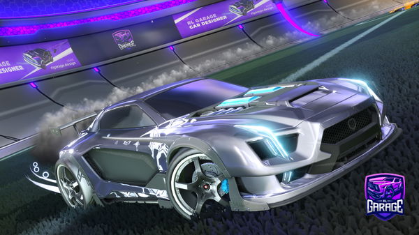 A Rocket League car design from Gamer132884