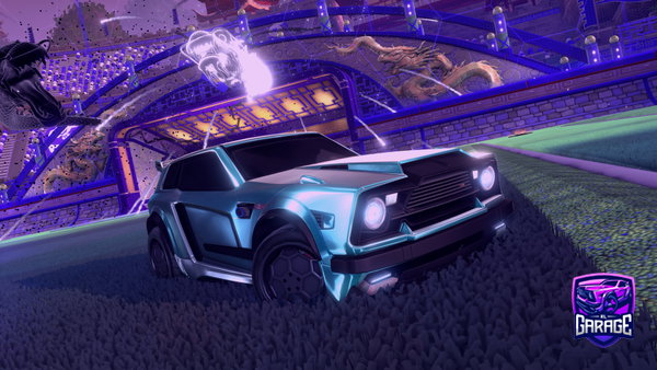 A Rocket League car design from Ozzycooloskar