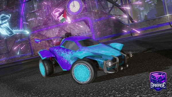 A Rocket League car design from Omar-acorpion201
