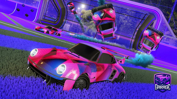 A Rocket League car design from Nateorus