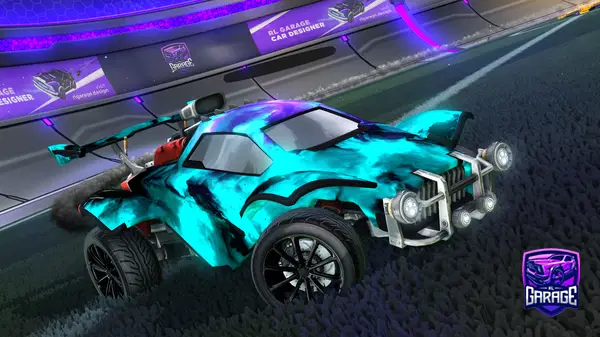A Rocket League car design from Explosiv_Guest