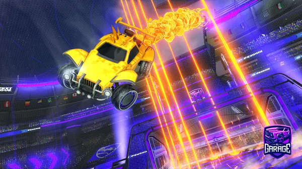 A Rocket League car design from TopBinner