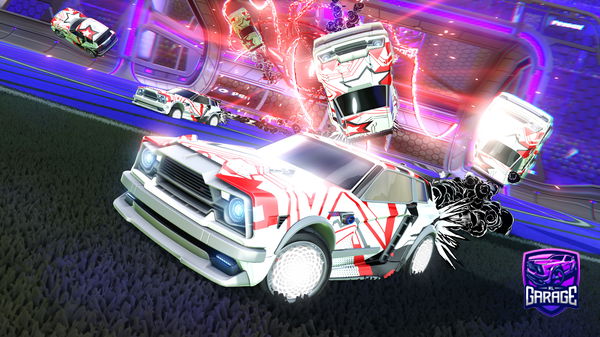 A Rocket League car design from TekaGaming