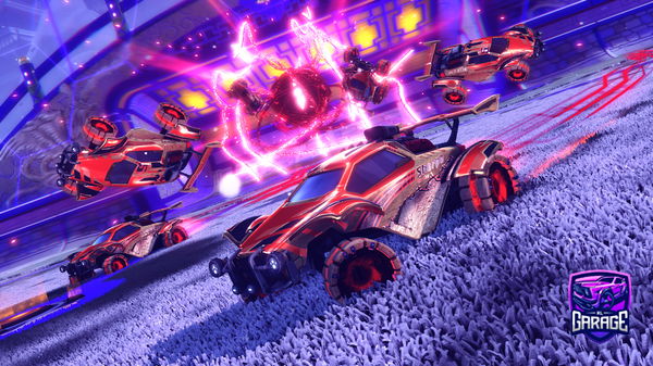 A Rocket League car design from M1Ju