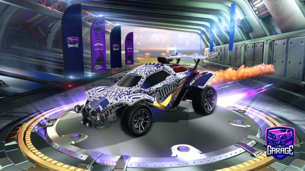 A Rocket League car design from Sommerz-