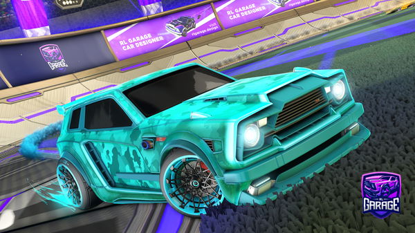 A Rocket League car design from champ134