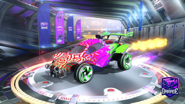 A Rocket League car design from Dxgital
