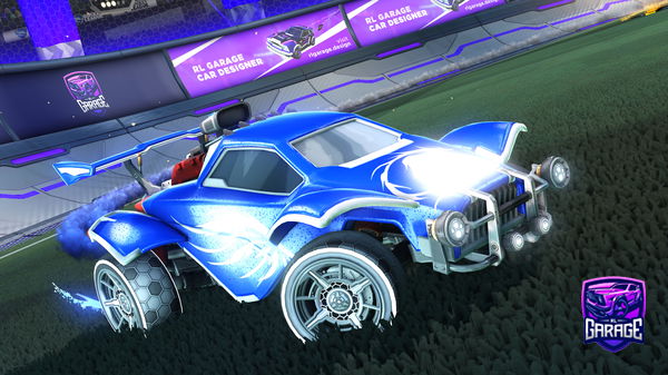 A Rocket League car design from LibraTwentySixRL