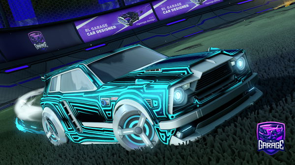 A Rocket League car design from Filetito09