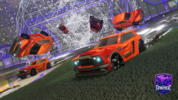 A Rocket League car design from TheHoldebeb