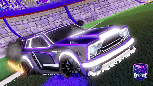 A Rocket League car design from DvXd23