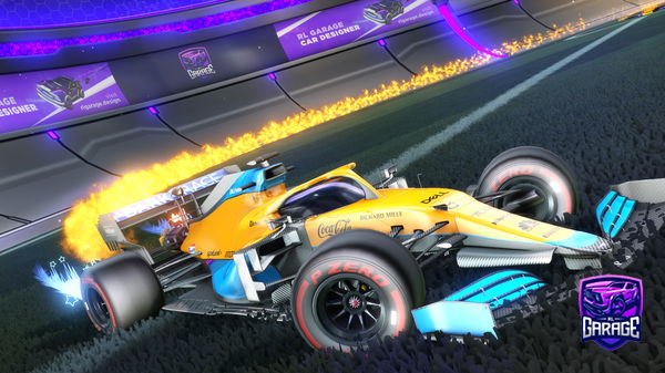 A Rocket League car design from K4kt4n4