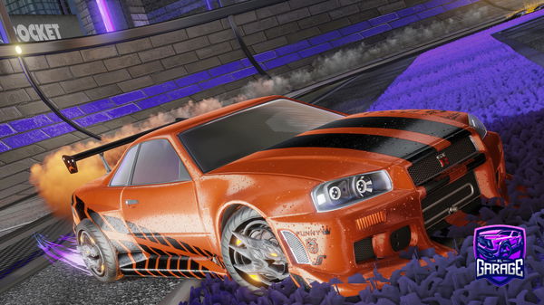 A Rocket League car design from OmegaActive