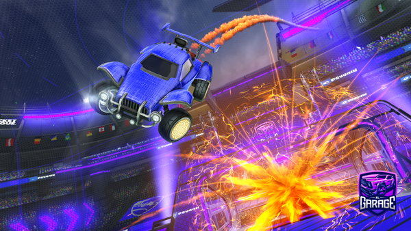 A Rocket League car design from DoggoGamer3