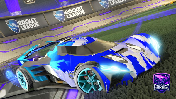A Rocket League car design from macky_racer95