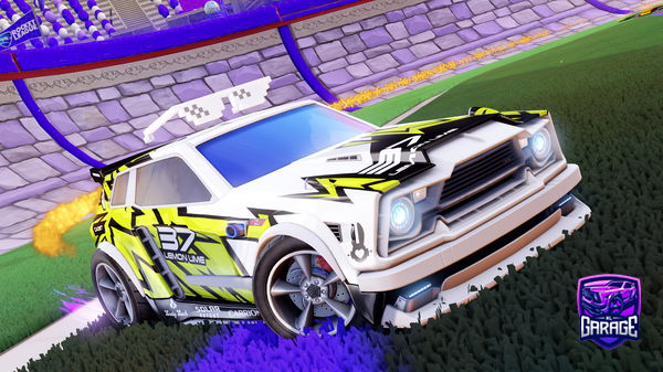 A Rocket League car design from AriCarl