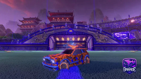 A Rocket League car design from Xfixak