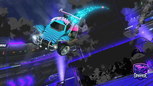 A Rocket League car design from Ev_Twistid