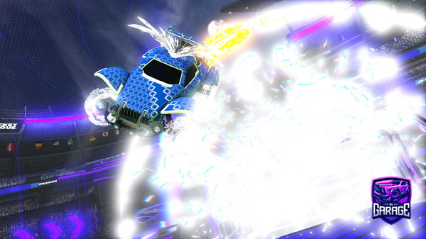 A Rocket League car design from Metz6990
