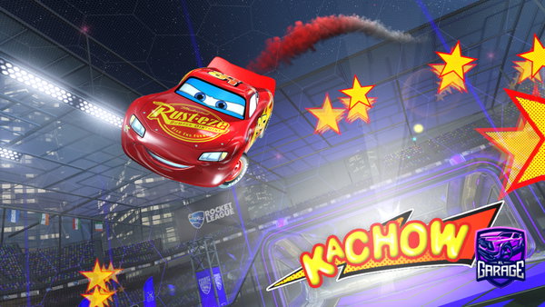 A Rocket League car design from Samji-