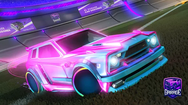 A Rocket League car design from Muddy_bud