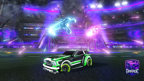 A Rocket League car design from Draconicslays