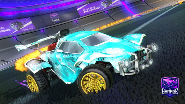 A Rocket League car design from Pietim