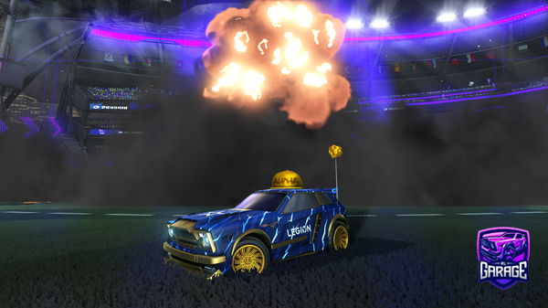 A Rocket League car design from airmax8002