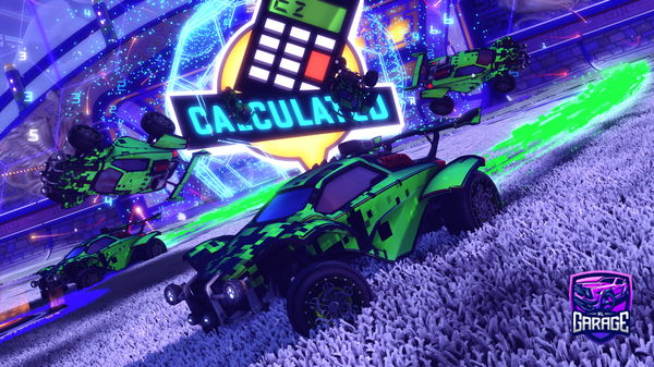 A Rocket League car design from TheSocialCOW