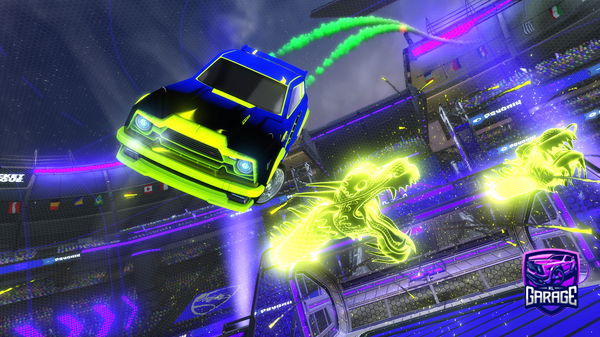 A Rocket League car design from grkd