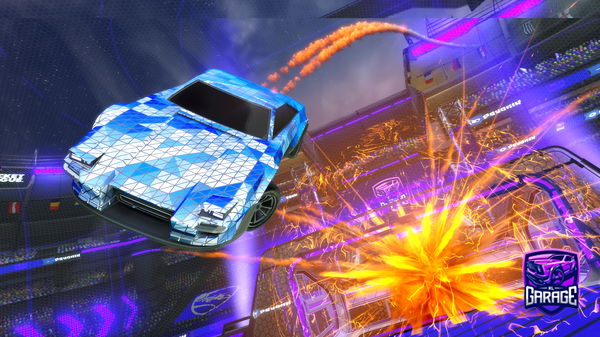 A Rocket League car design from Cayden693