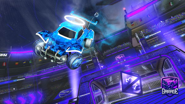 A Rocket League car design from Kleinen