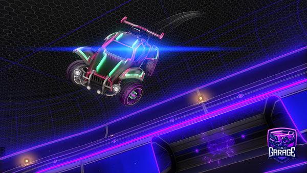 A Rocket League car design from iniciozin