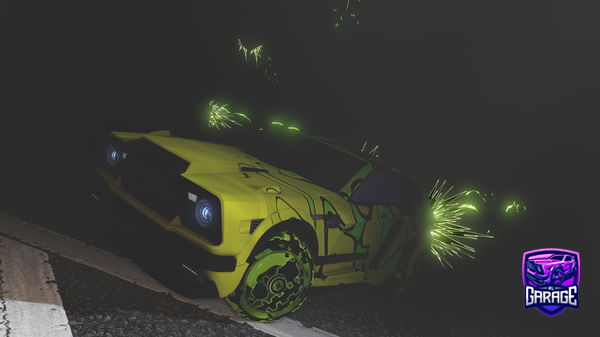 A Rocket League car design from MrRogers143