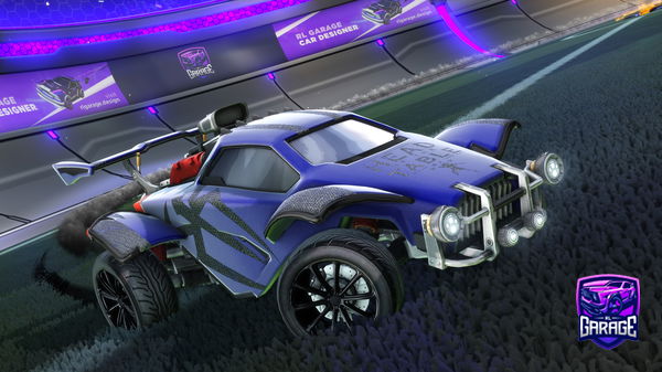 A Rocket League car design from Fennec__18