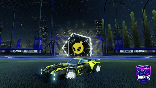 A Rocket League car design from CDS_Fury
