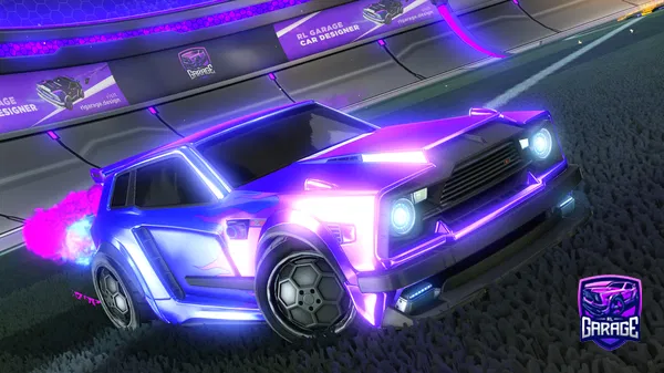 A Rocket League car design from Verrkami