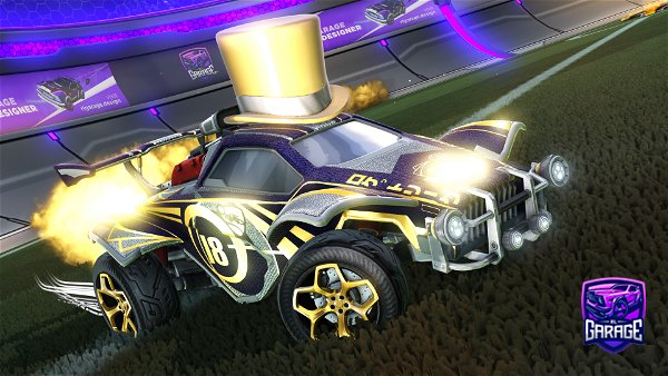 A Rocket League car design from NooNy08