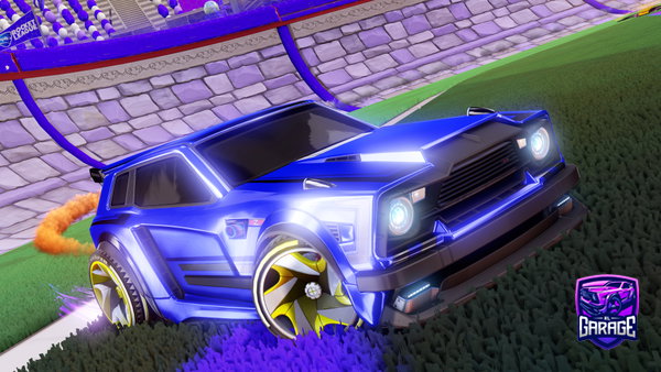 A Rocket League car design from MonkeyGemer