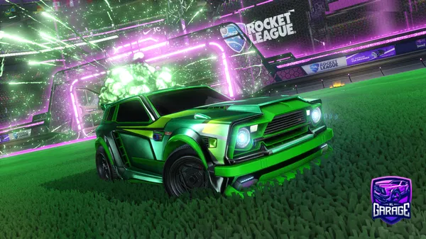 A Rocket League car design from Goldstorm3858