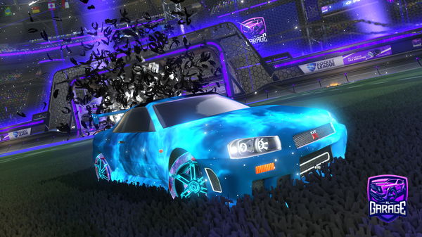 A Rocket League car design from BIRYXN1