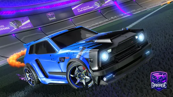 A Rocket League car design from VANHALEN67