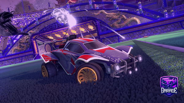 A Rocket League car design from oemblack