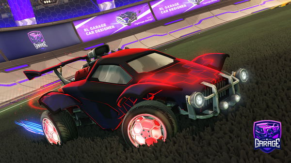 A Rocket League car design from SWIZZNALDO