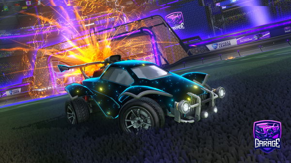 A Rocket League car design from Siirocoo