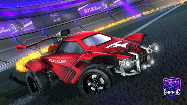 A Rocket League car design from Phantom0101