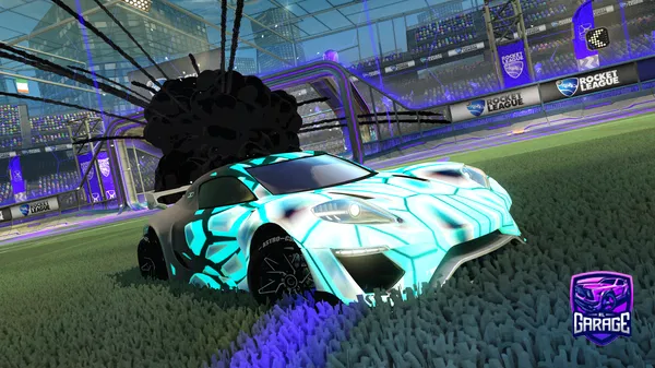 A Rocket League car design from SilkyThrush1